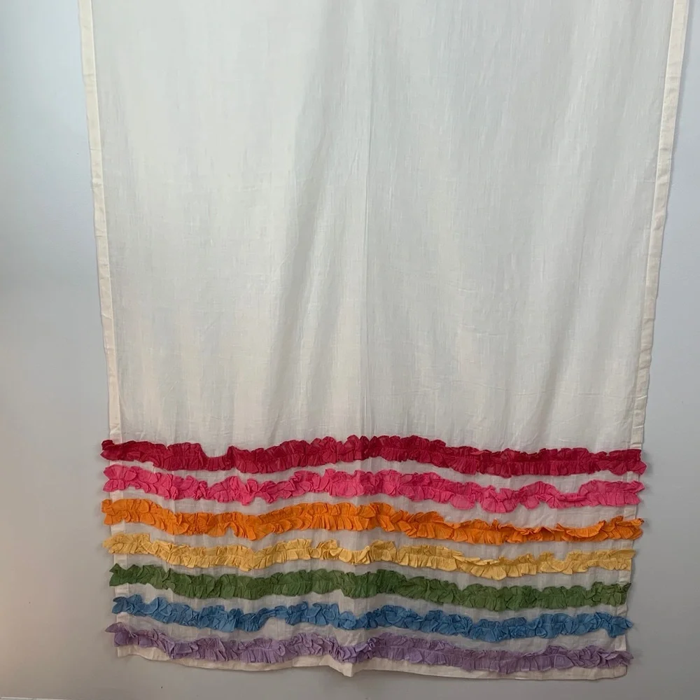 PB Teen Pottery Barn Casa Siesta Sheer Curtain NEW!
